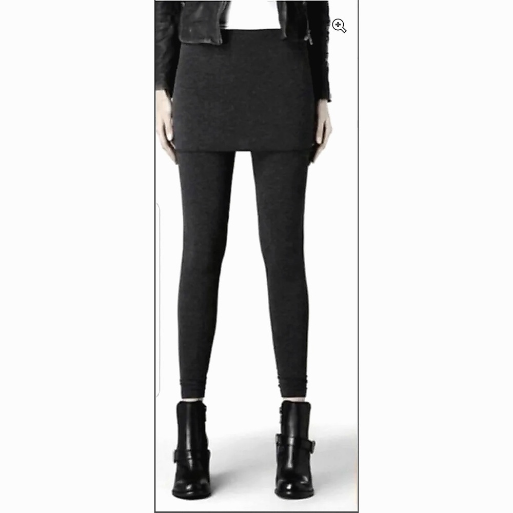 CAbi Charcoal Skirted Leggings